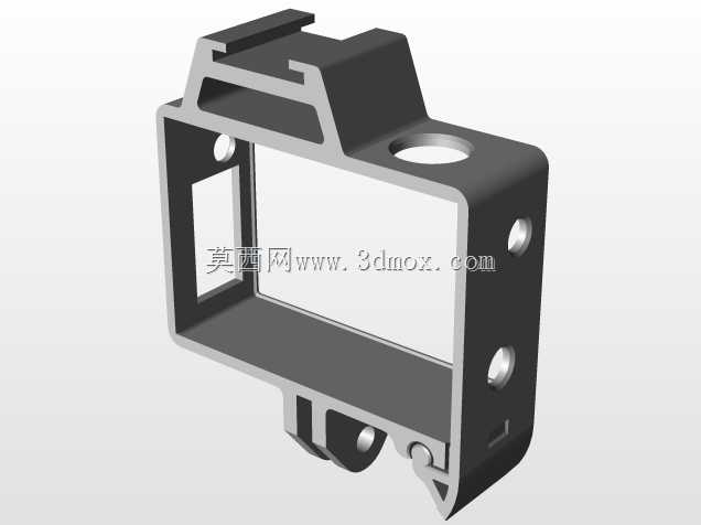 GoPro英雄框架w热靴支架