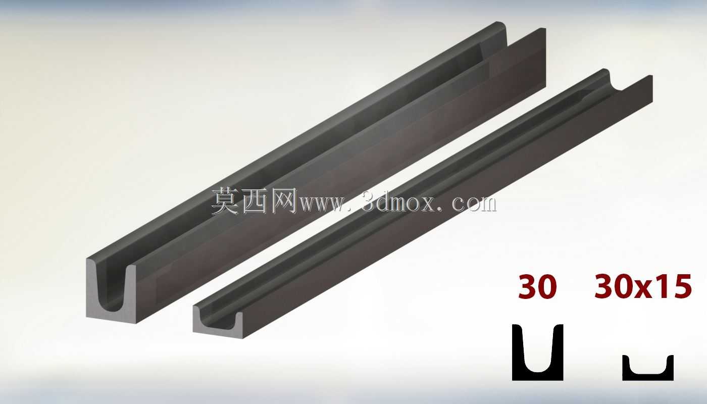 U-Profil 30 DIN 1026-1