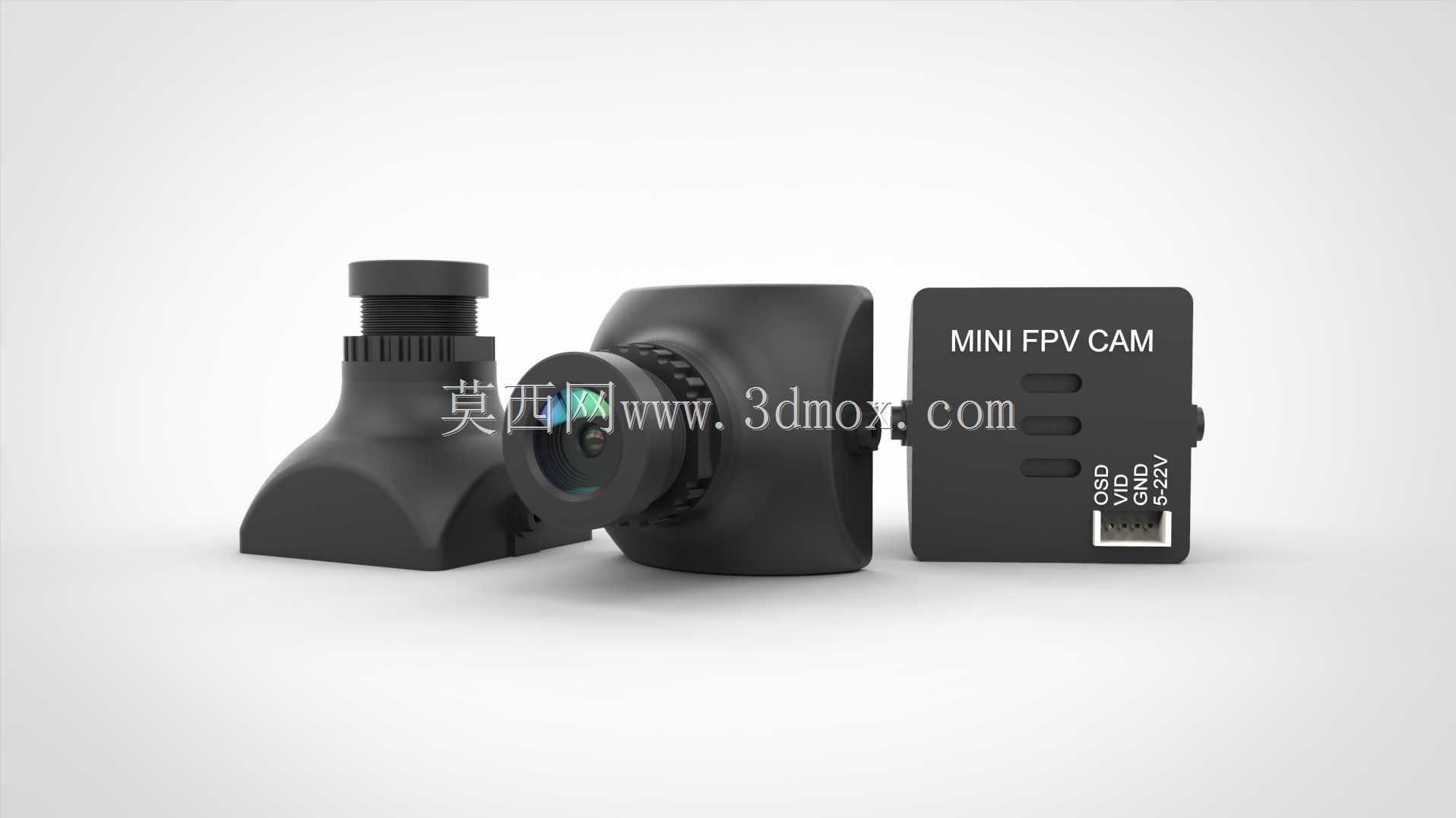 HS1177 600TVL FPV摄像机(渲染)
