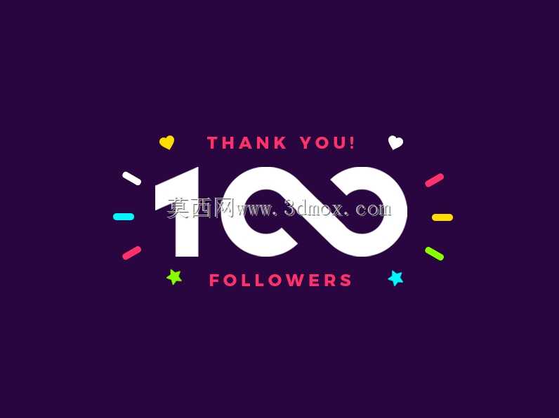 100名追随者!