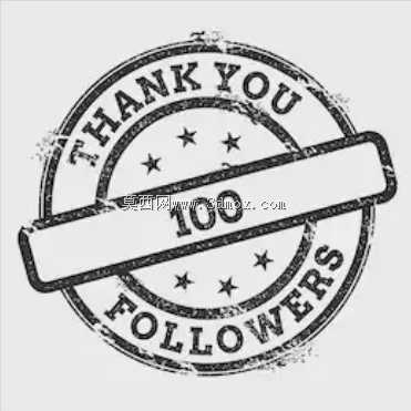 100名追随者!