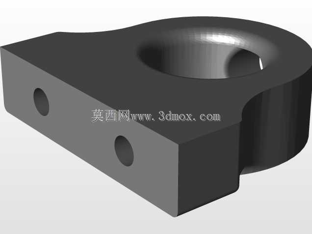 8 mm光滑杆的z端挡块支架
