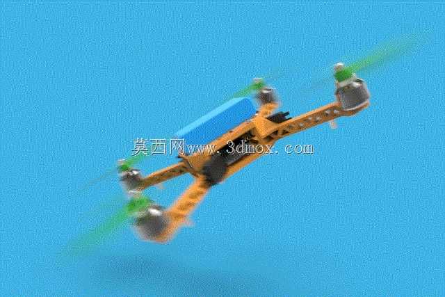 3D打印迷你四轮直升机标记2