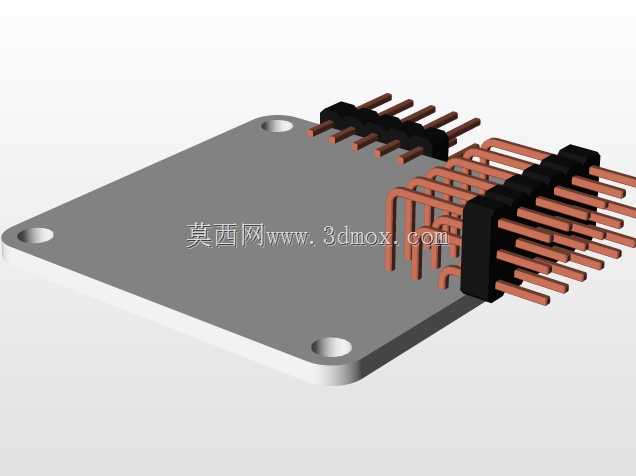 3D打印迷你四轮直升机标记2