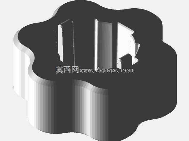 3D打印散热器旋钮