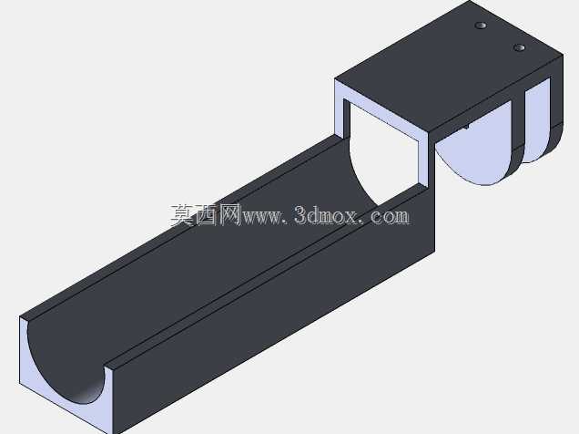 SolidWorks中的螺杆式水轮机