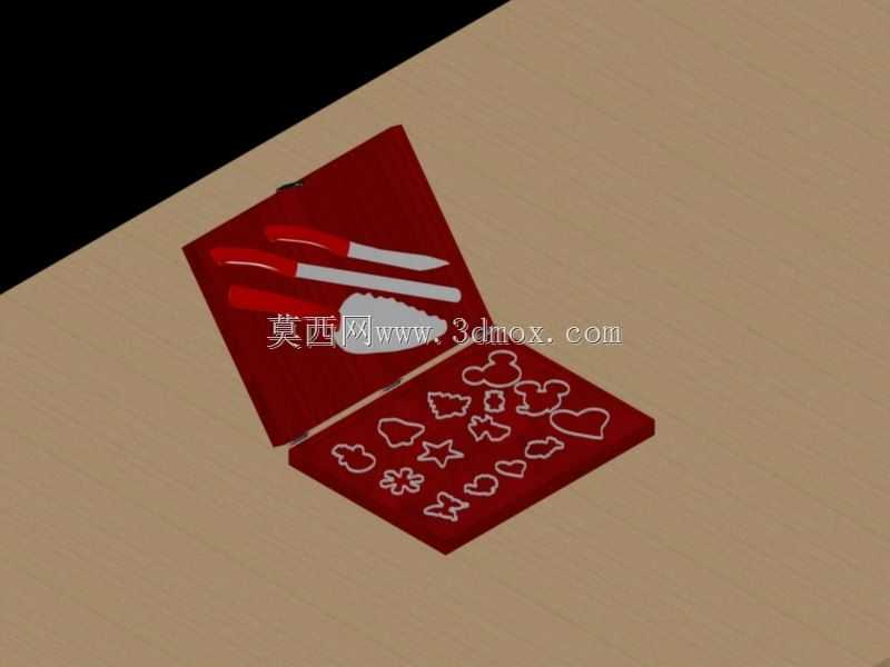 盒子里的饼干切割器