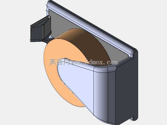 带有scavanged部件的3D打印磁带分配器