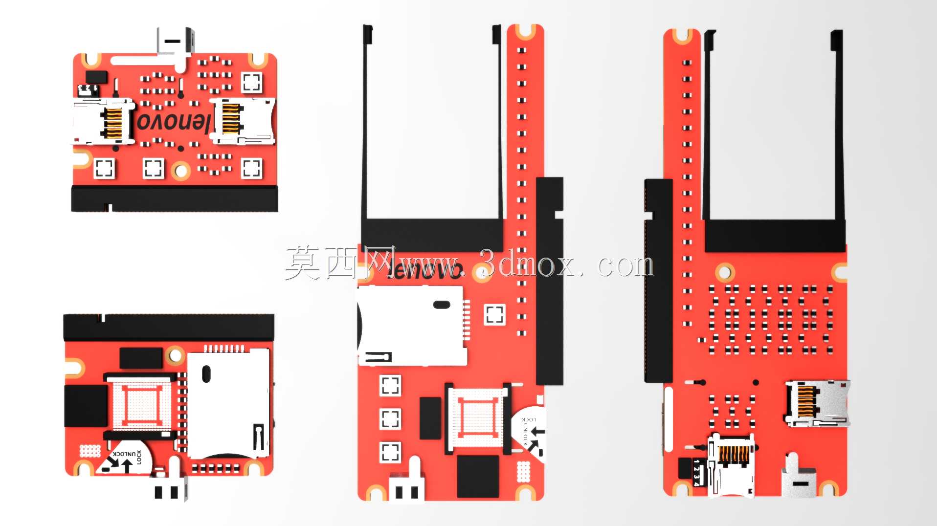 适用于智能手机/平板电脑或其他小型设备的联想PCM和TCM主板