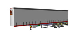 AMI CURTAINSIDER半挂车