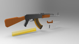 AK-47ͻ����ǹ�ṹ��