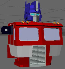 擎天柱20周年纪念杰作(Lightwave3D)-未完成