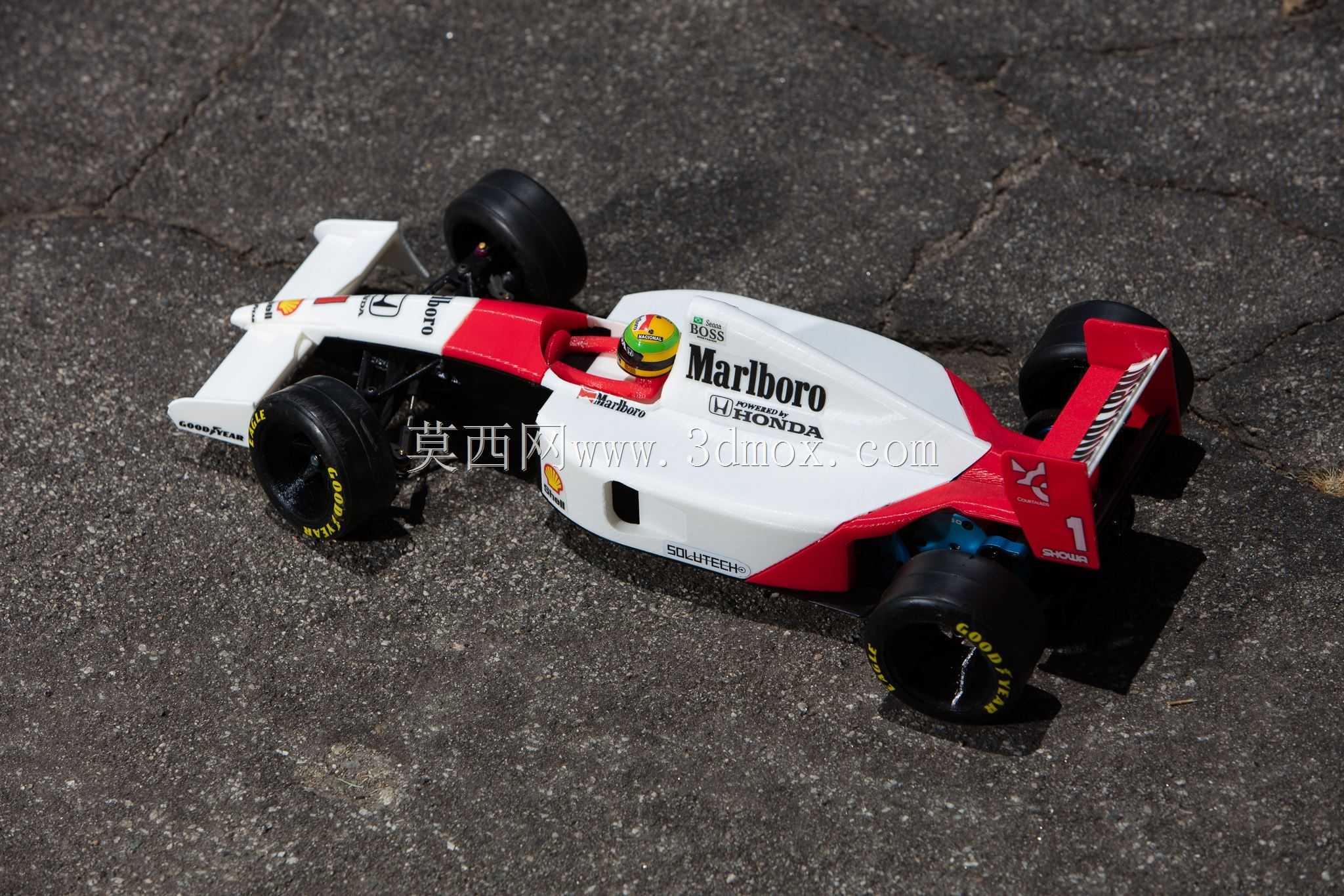 1991迈凯轮MP4/6 3d打印RC车