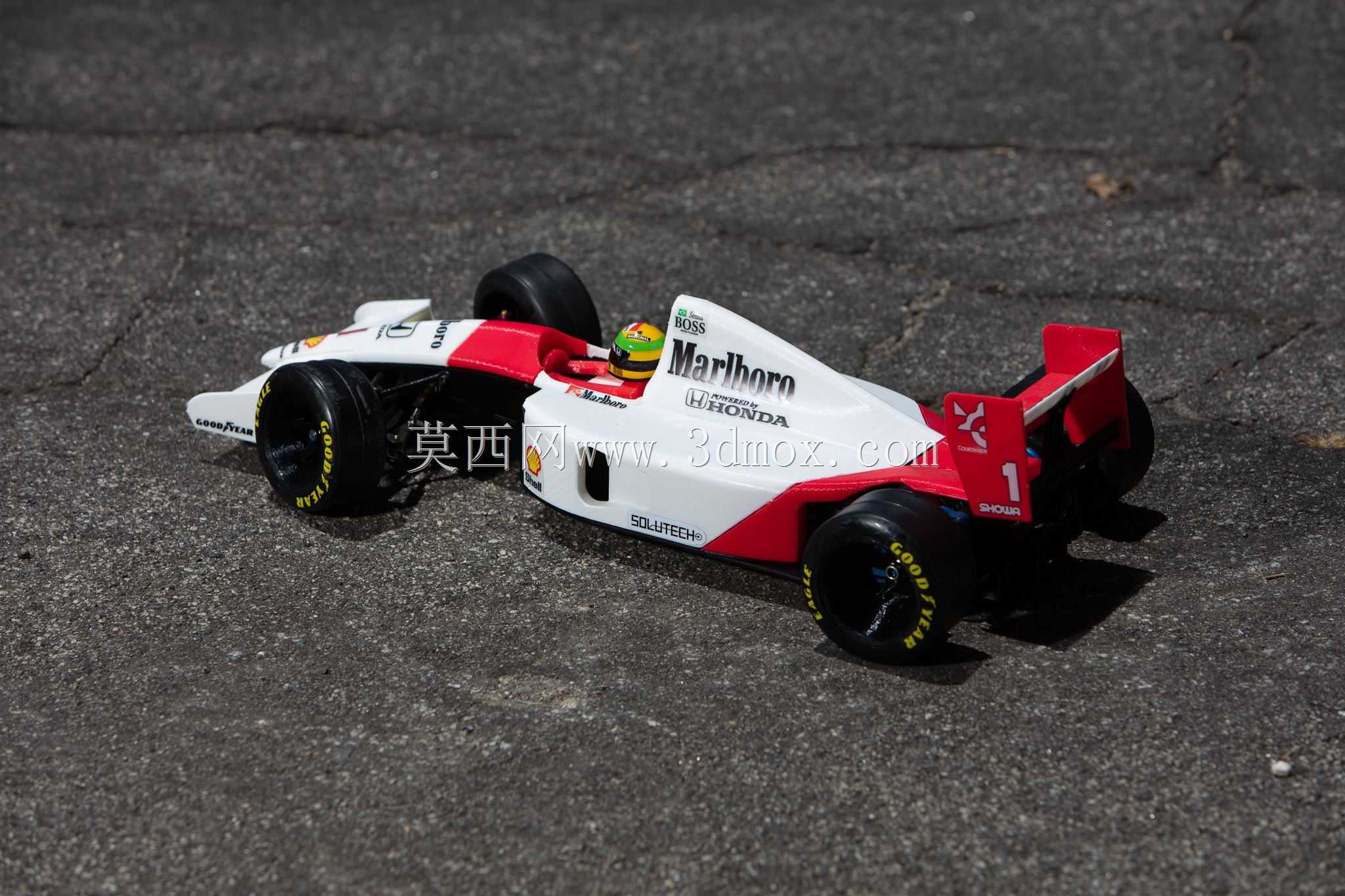 1991迈凯轮MP4/6 3d打印RC车