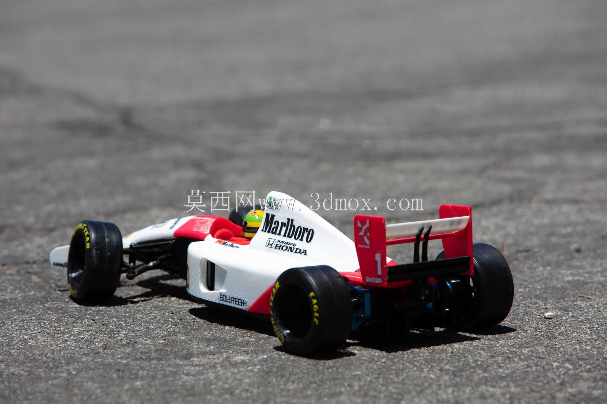 1991迈凯轮MP4/6 3d打印RC车