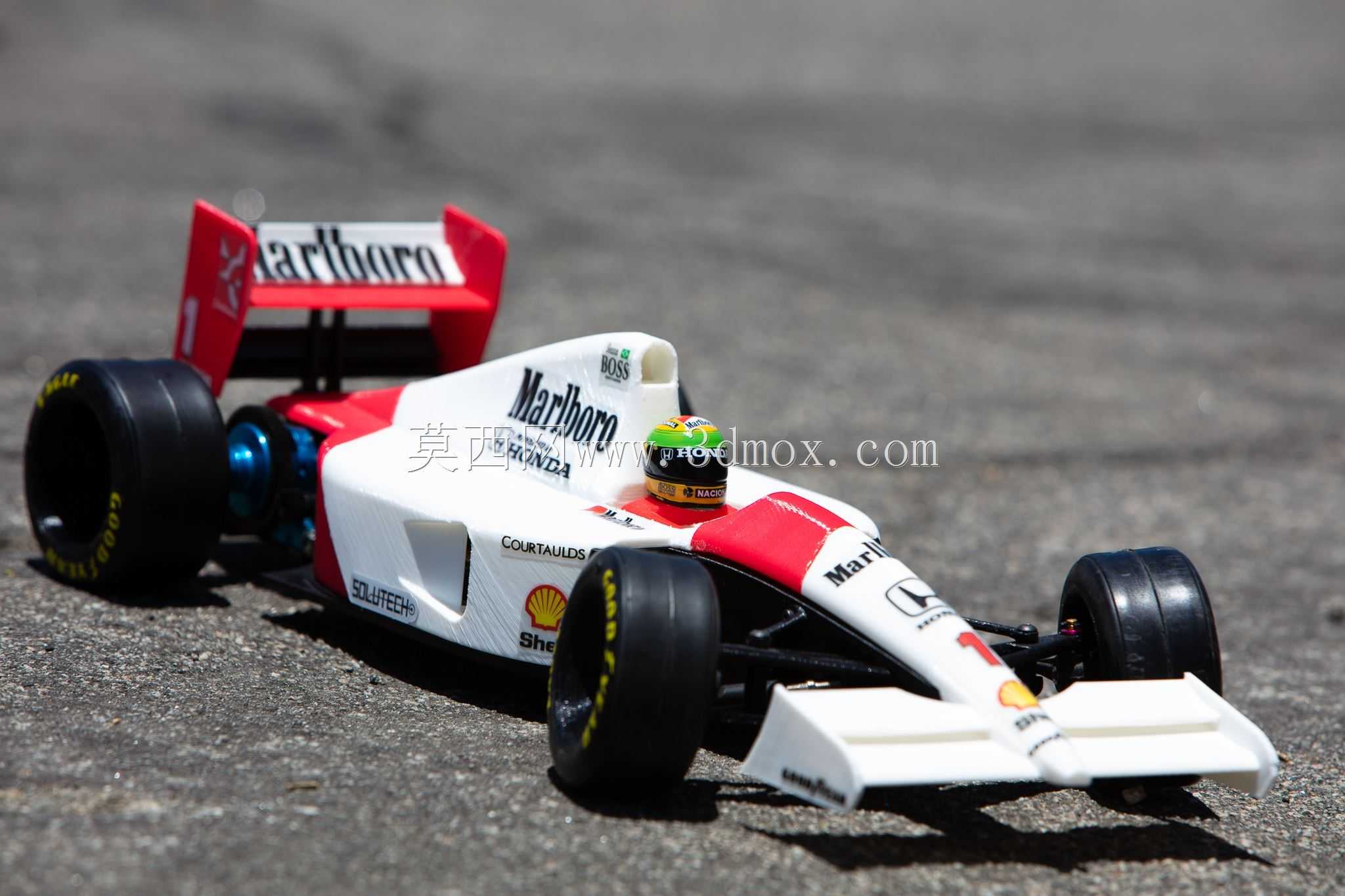 1991迈凯轮MP4/6 3d打印RC车