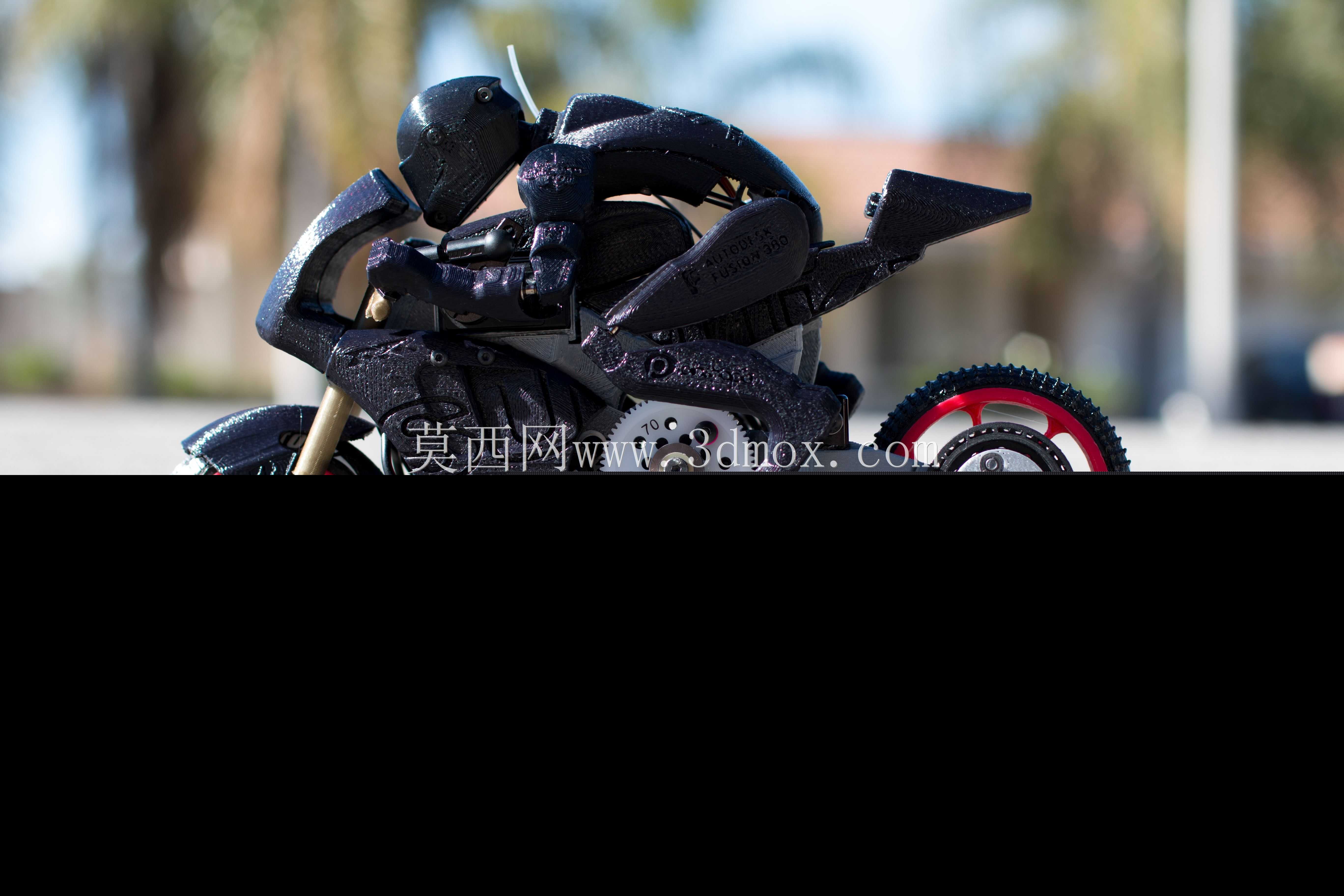 2016铃木GSX-RR MotoGP 3d印刷RC摩托车