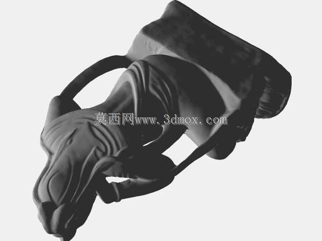 菩萨扫描模型可用于3D打印。