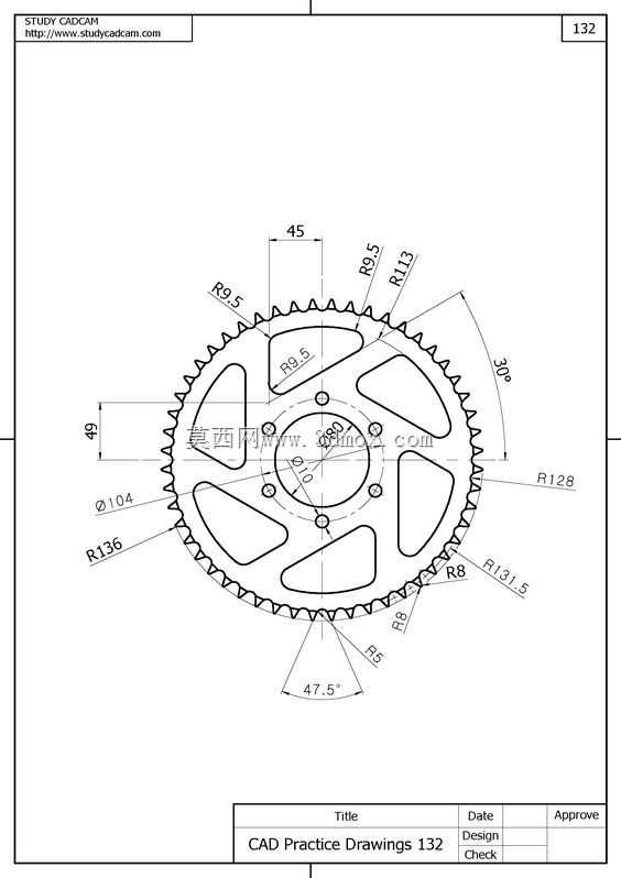 AUTOCAD 2D��ϰ