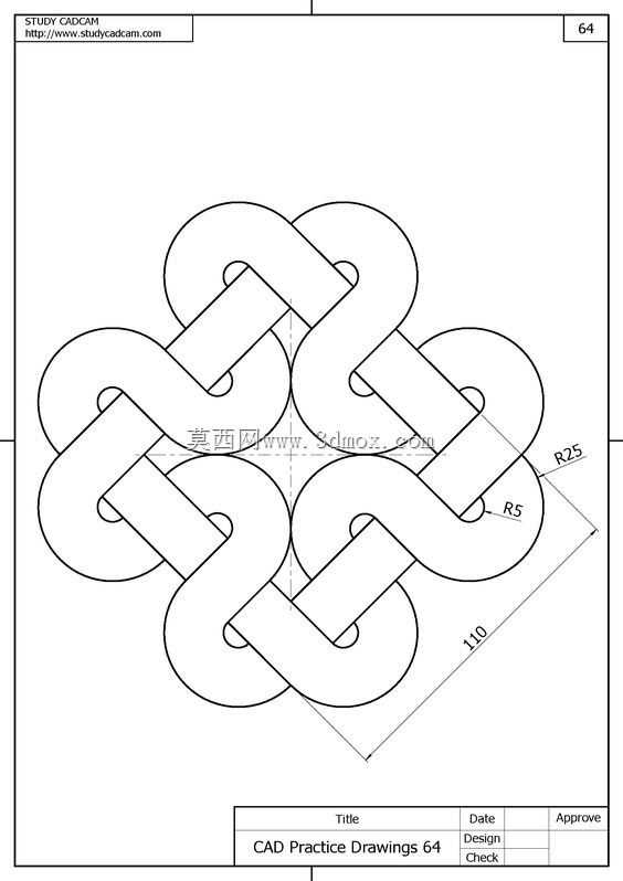 AUTOCAD 2D��ϰ