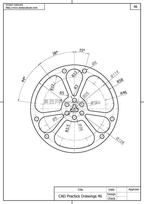 AUTOCAD 2D��ϰ