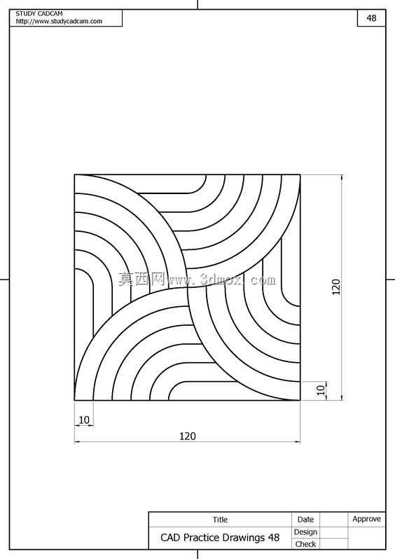 AUTOCAD 2D��ϰ