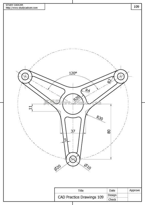 AUTOCAD 2D��ϰ