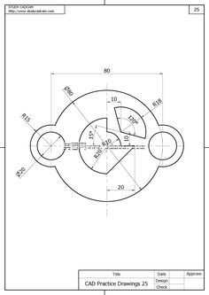 AUTOCAD 2D��ϰ