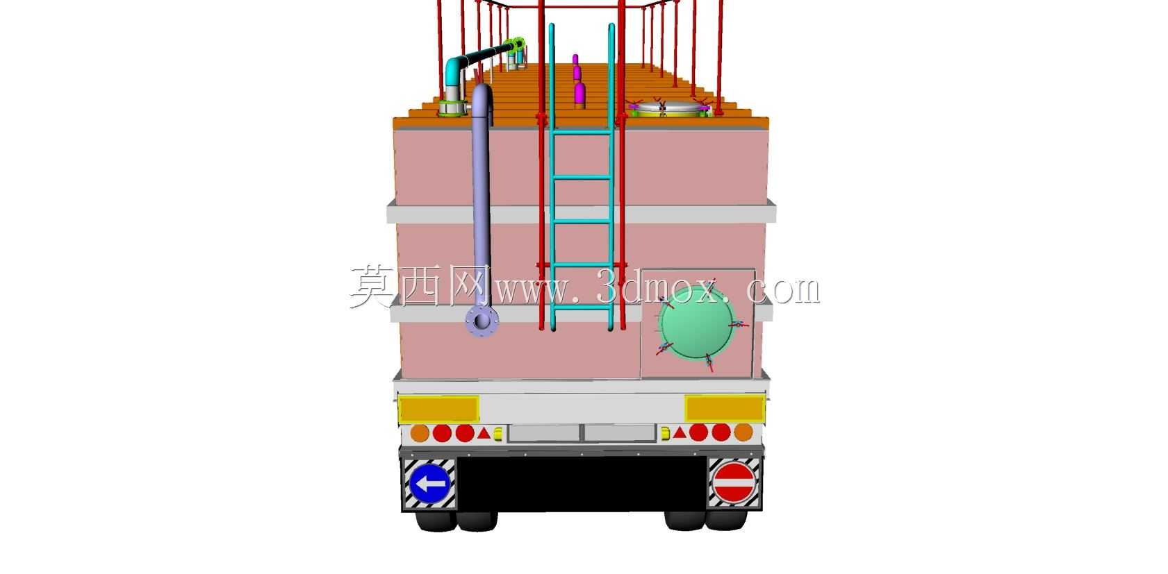 半管式压裂罐