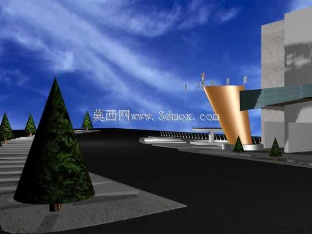 ALCABOND制造的贸易公司道路外部标志
