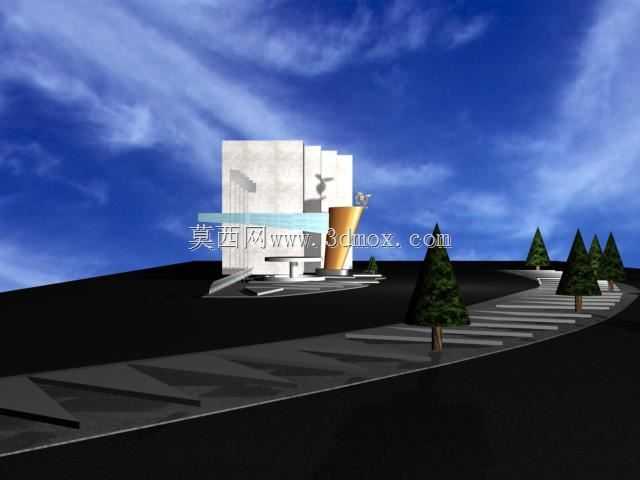 ALCABOND制造的贸易公司道路外部标志