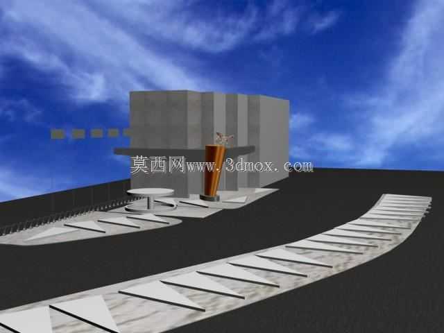 ALCABOND制造的贸易公司道路外部标志