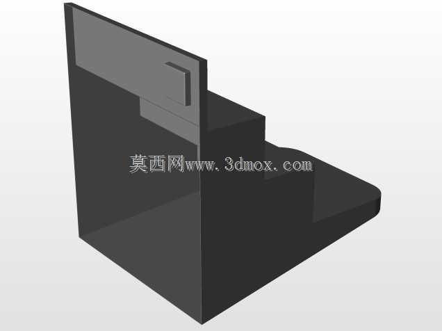 商超香氛产品阶梯式真空成形陈列道具