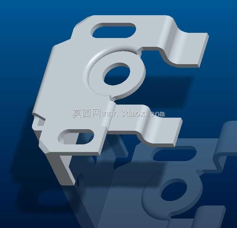 2号支架的渐进式冲压工具