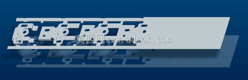 2号支架的渐进式冲压工具