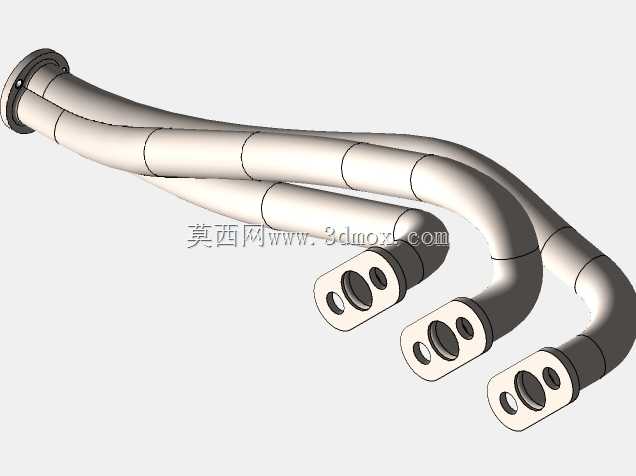 使用扫掠和三维草图进行排气