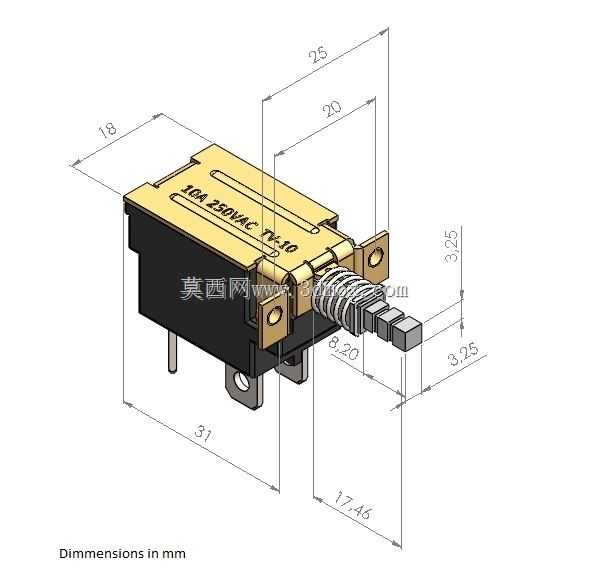 ������Դ����10A 250V