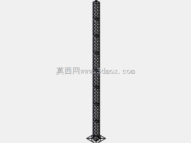 三维可打印龙门式塔架