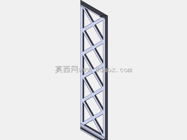 三维可打印龙门式塔架