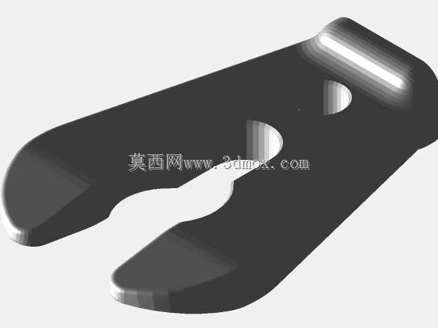 雅马哈型摩托艇灭火开关夹,可打印。
