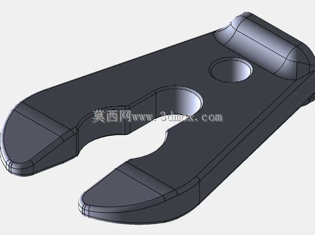 雅马哈型摩托艇灭火开关夹,可打印。