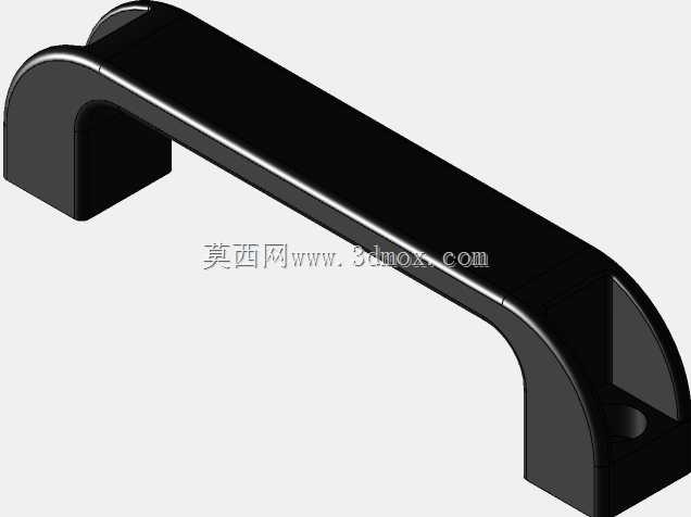 铝型材门把手165mm