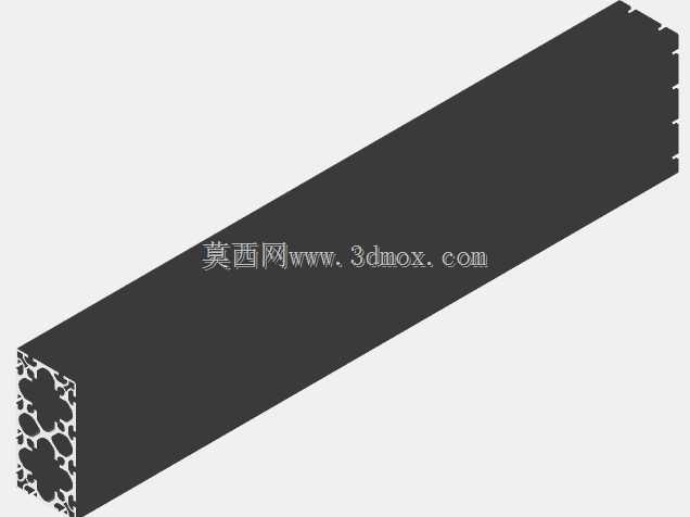 铝挤压型材100x200,槽8