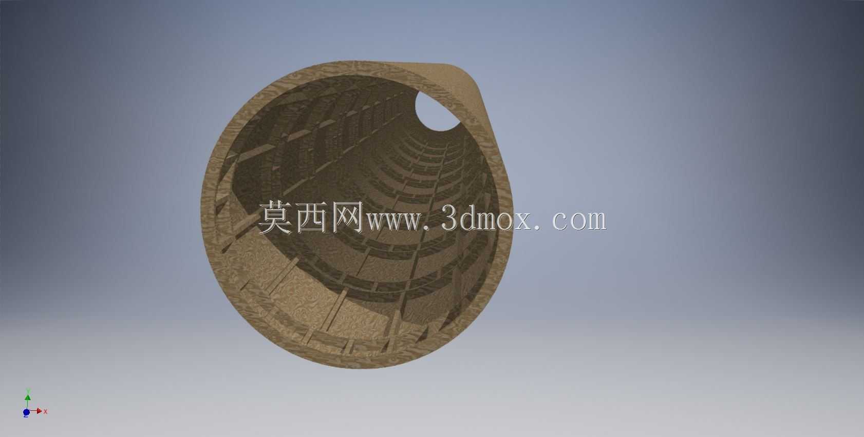 洲际弹道导弹木材模型1:1