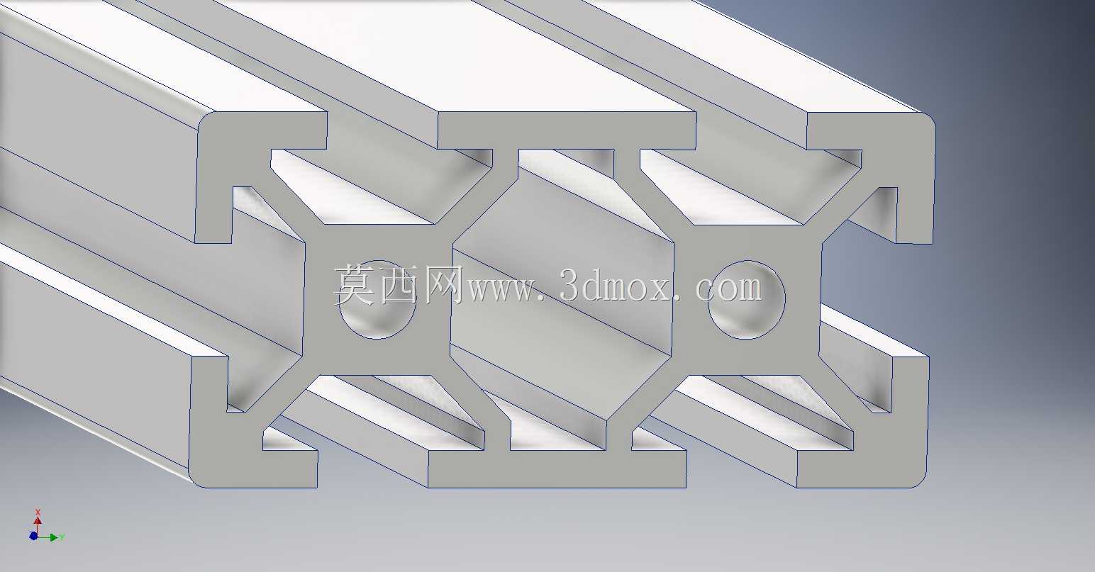 铝挤压型材_20x40x1000mm