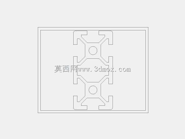 铝挤压型材_20x40x1000mm