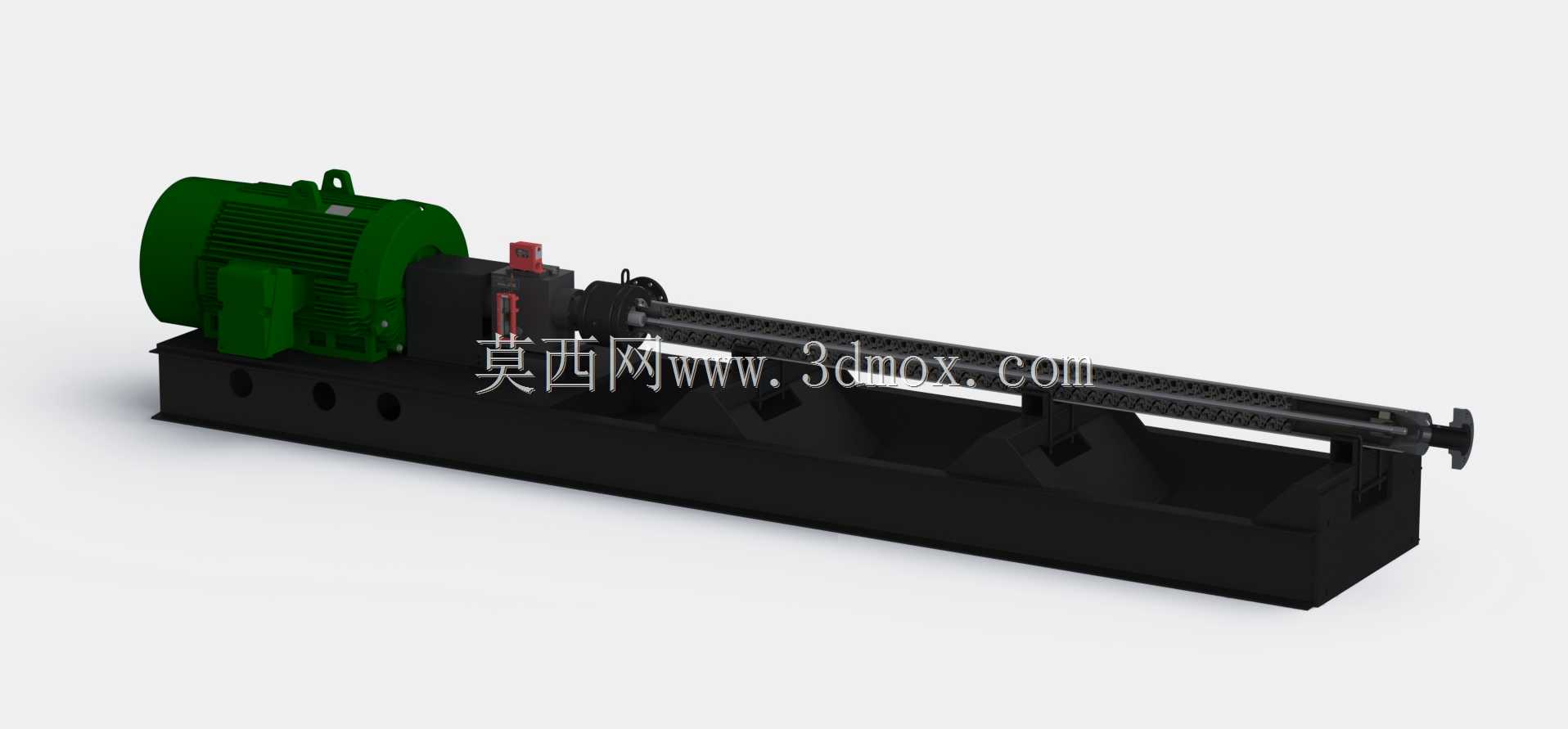 卧式泵撬总成(仅限效果图)