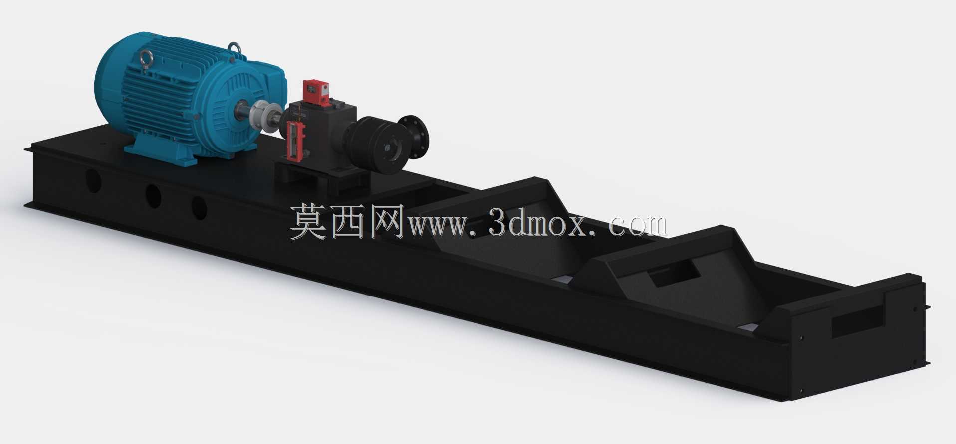 卧式泵撬总成(仅限效果图)