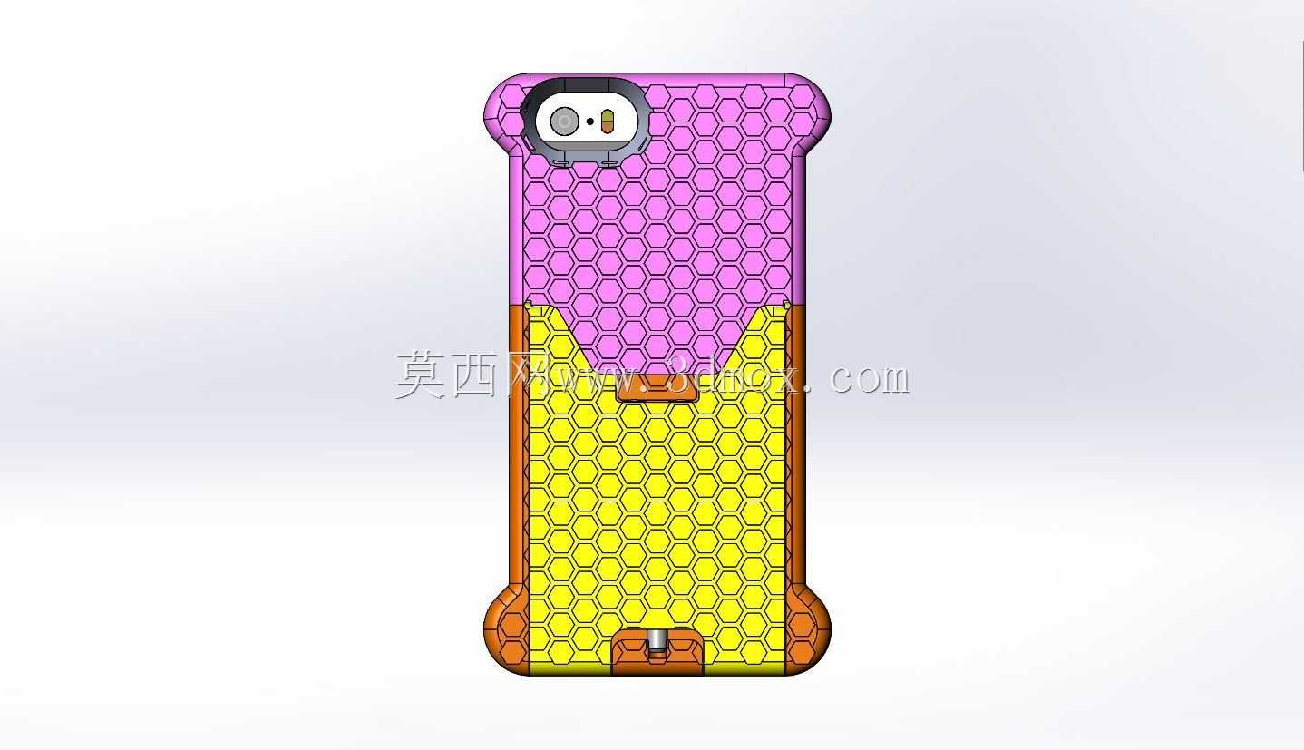 带无缝集成翻盖支架的iPhone 6 SE手机壳