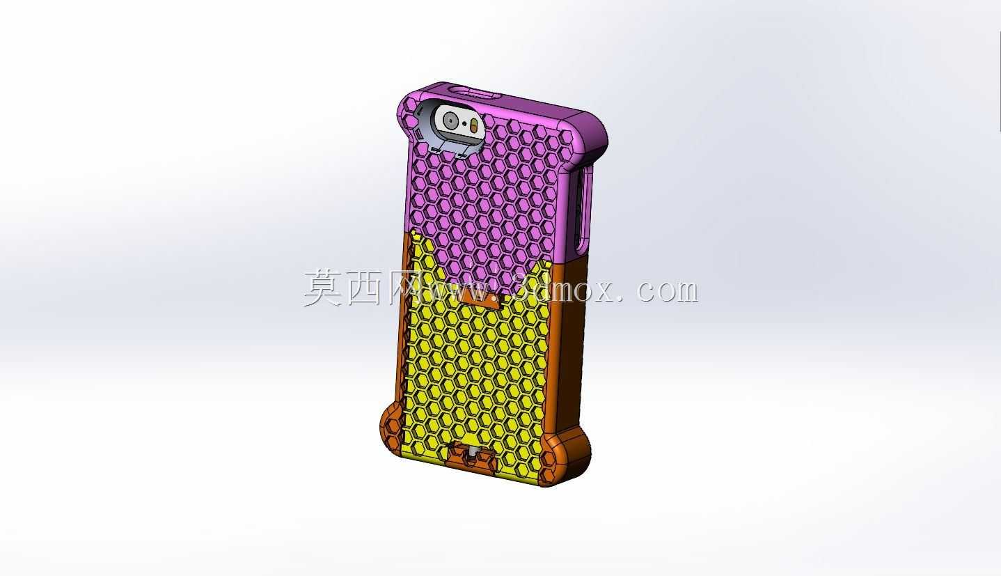 带无缝集成翻盖支架的iPhone 6 SE手机壳